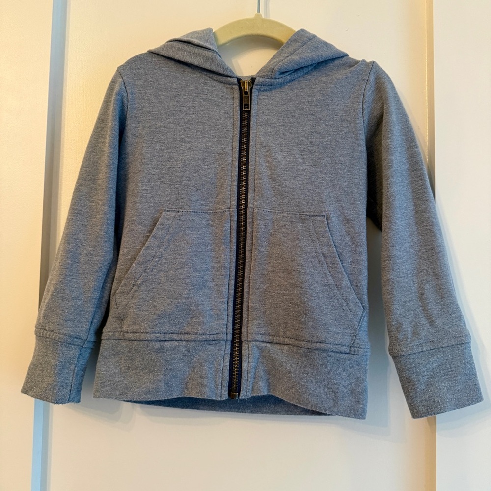 Tucker + Tate Blue Gray Toddler Zip-Up Hoodie